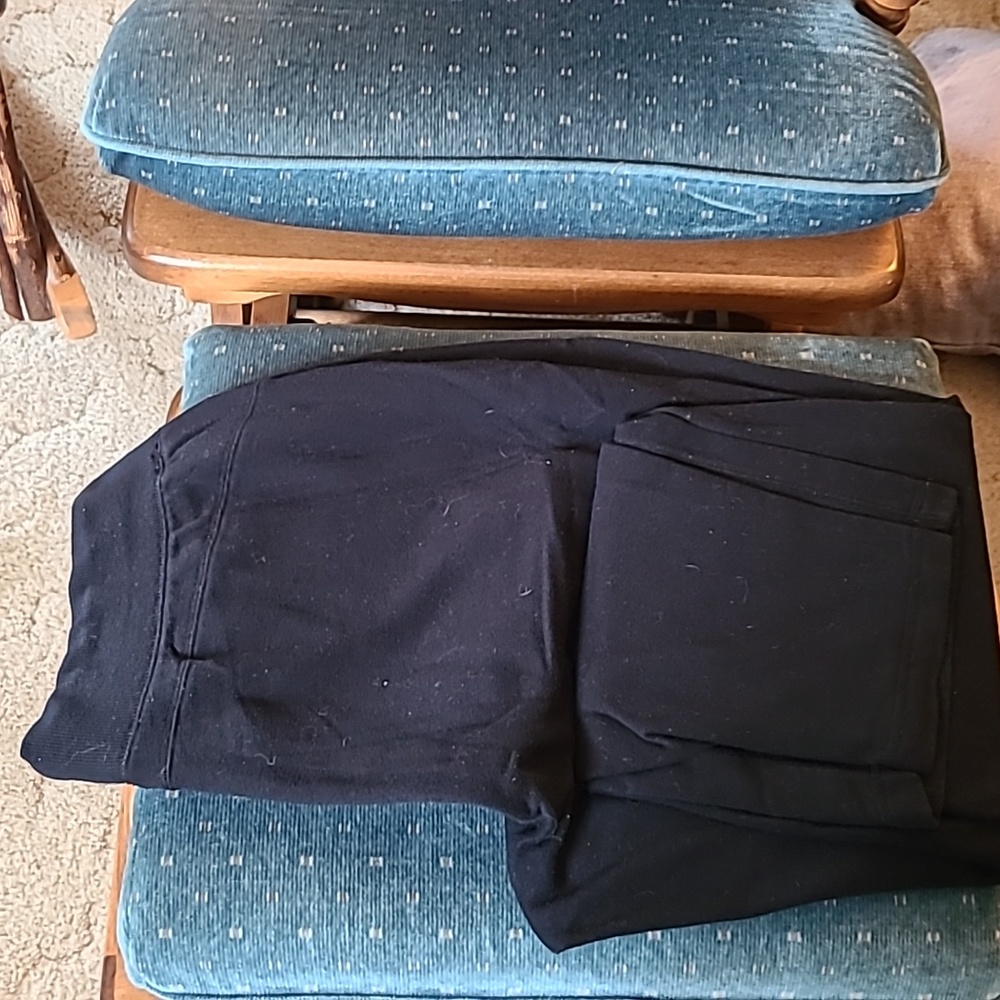Fleece lined yoga pants